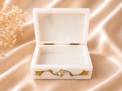 Small Marble Jewellery Box