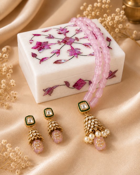 Blush Elegance Marble Gift Set
