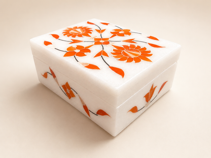 Small Marble Jewellery Box