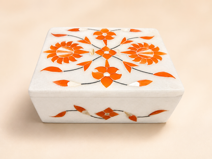Small Marble Jewellery Box
