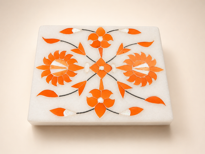 Small Marble Jewellery Box
