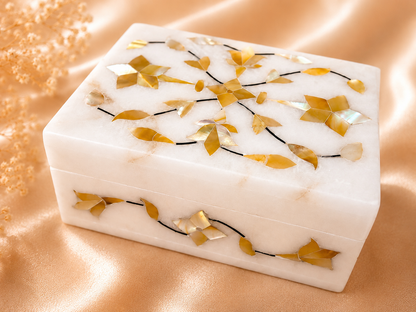 Small Marble Jewellery Box