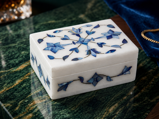 Small Marble Jewellery Box