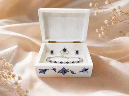 Small Marble Jewellery Box