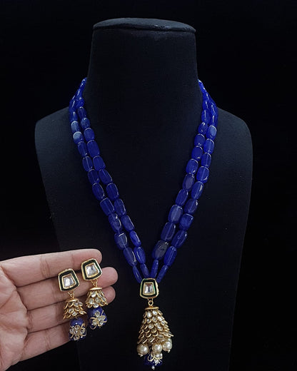 Royal Blue Marble Gift Set – Blue Jewellery & Handcrafted Box