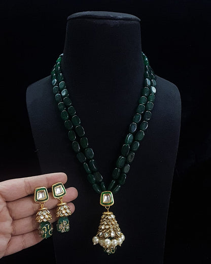 Classic Luxe Marble Gift Set – Emerald Green Jewellery & Handcrafted Box